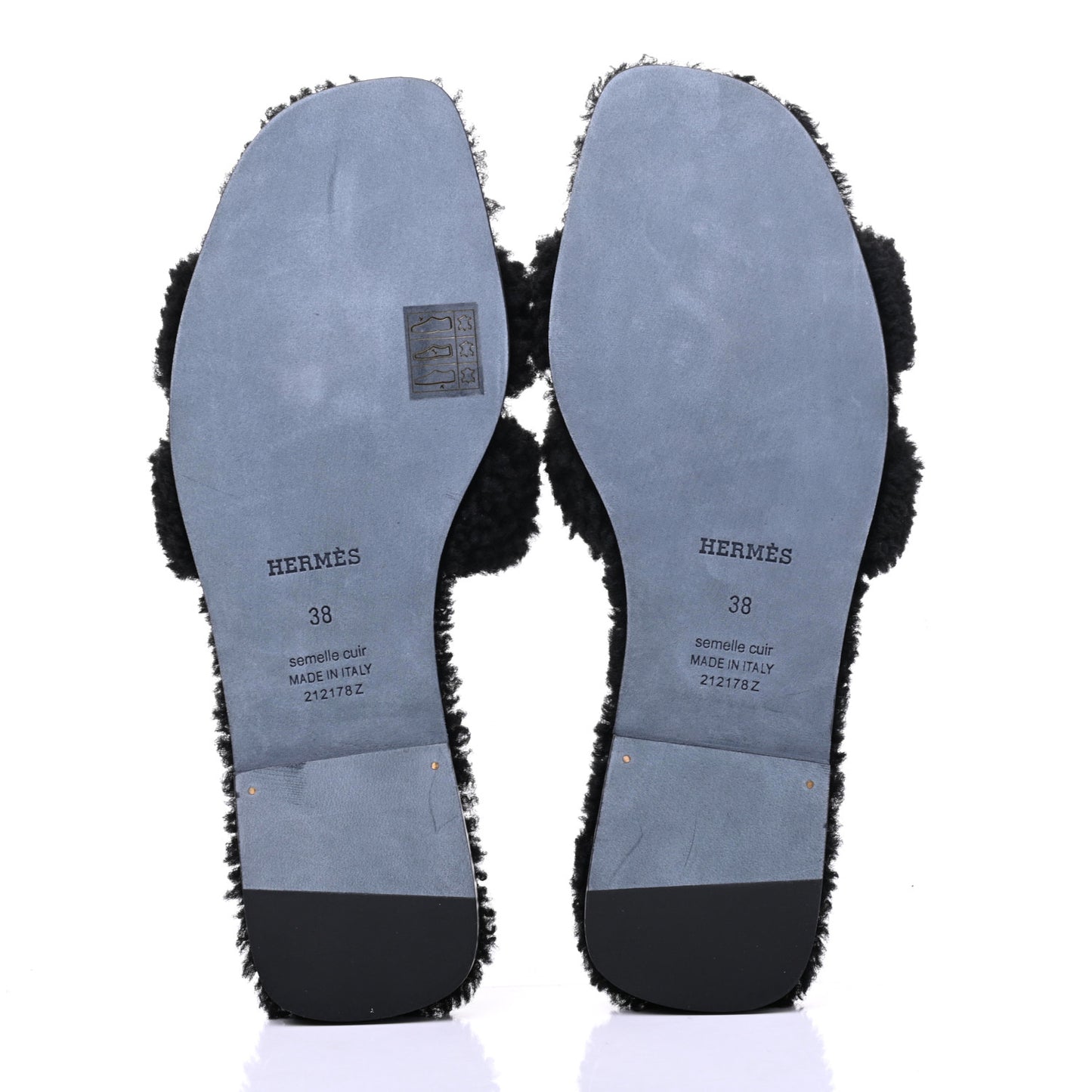 Woolskin Oran Sandals 38 Black