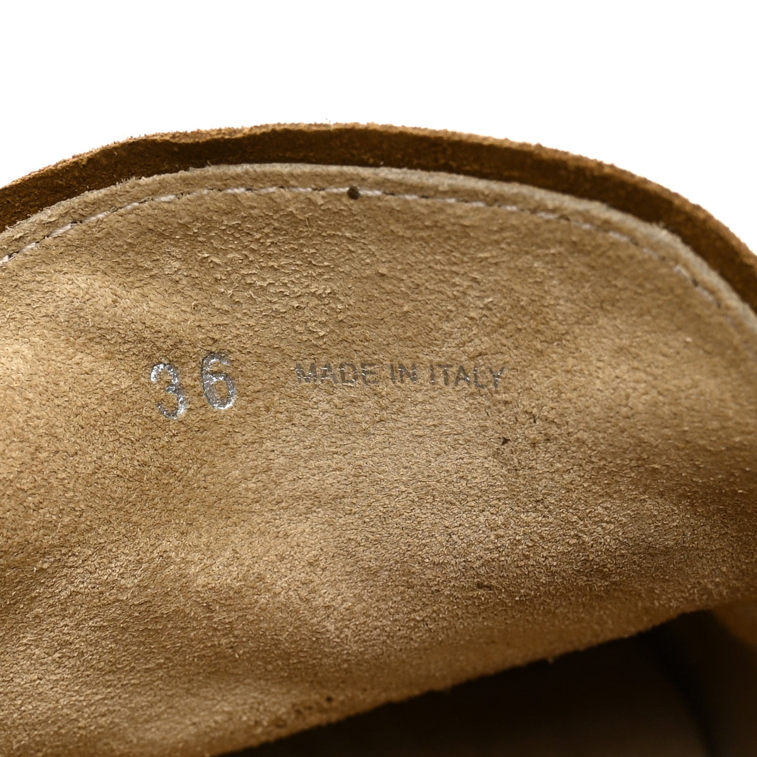 Miu Miu Suede Tassel Loafers 36 Olive Green 8 of 10