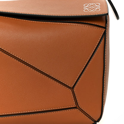 Loewe Calfskin Medium Puzzle Bag Tan 9 of 11