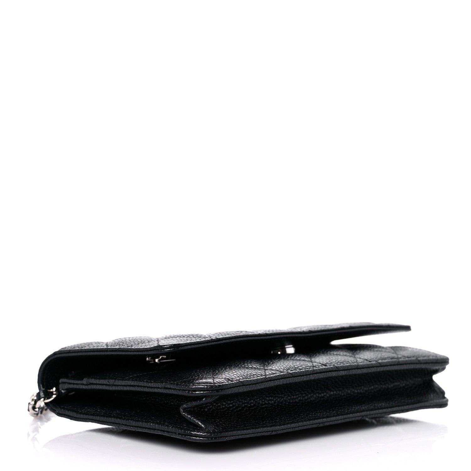 Chanel Caviar Quilted Wallet On Chain WOC Black 4 of 11