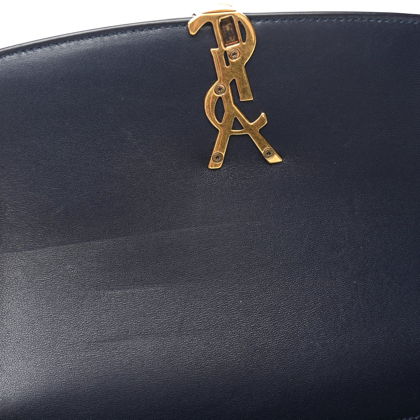 Box Calfskin Monogram Small Solferino Shoulder Bag Blue