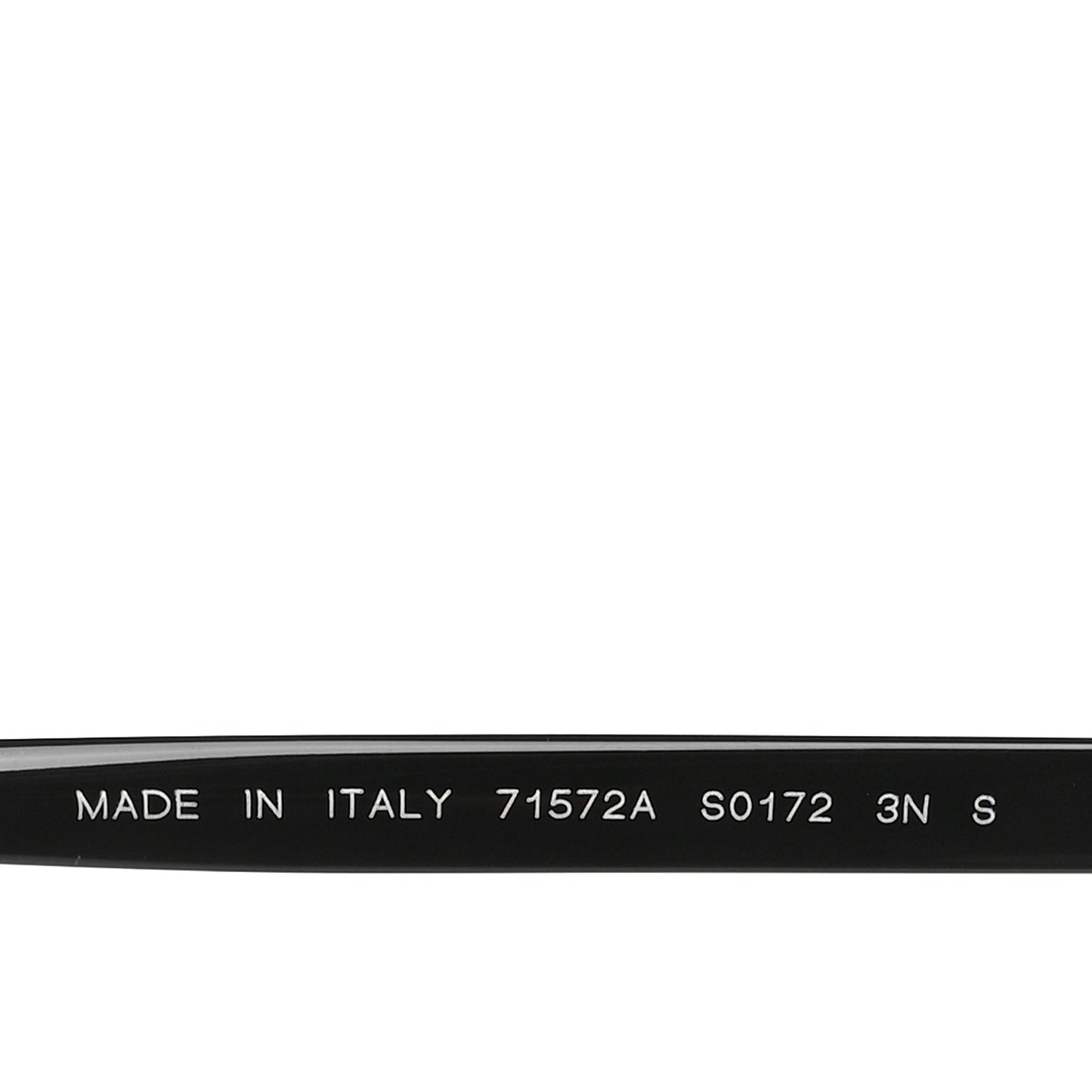 Acetate Round Sunglasses 71572A Black