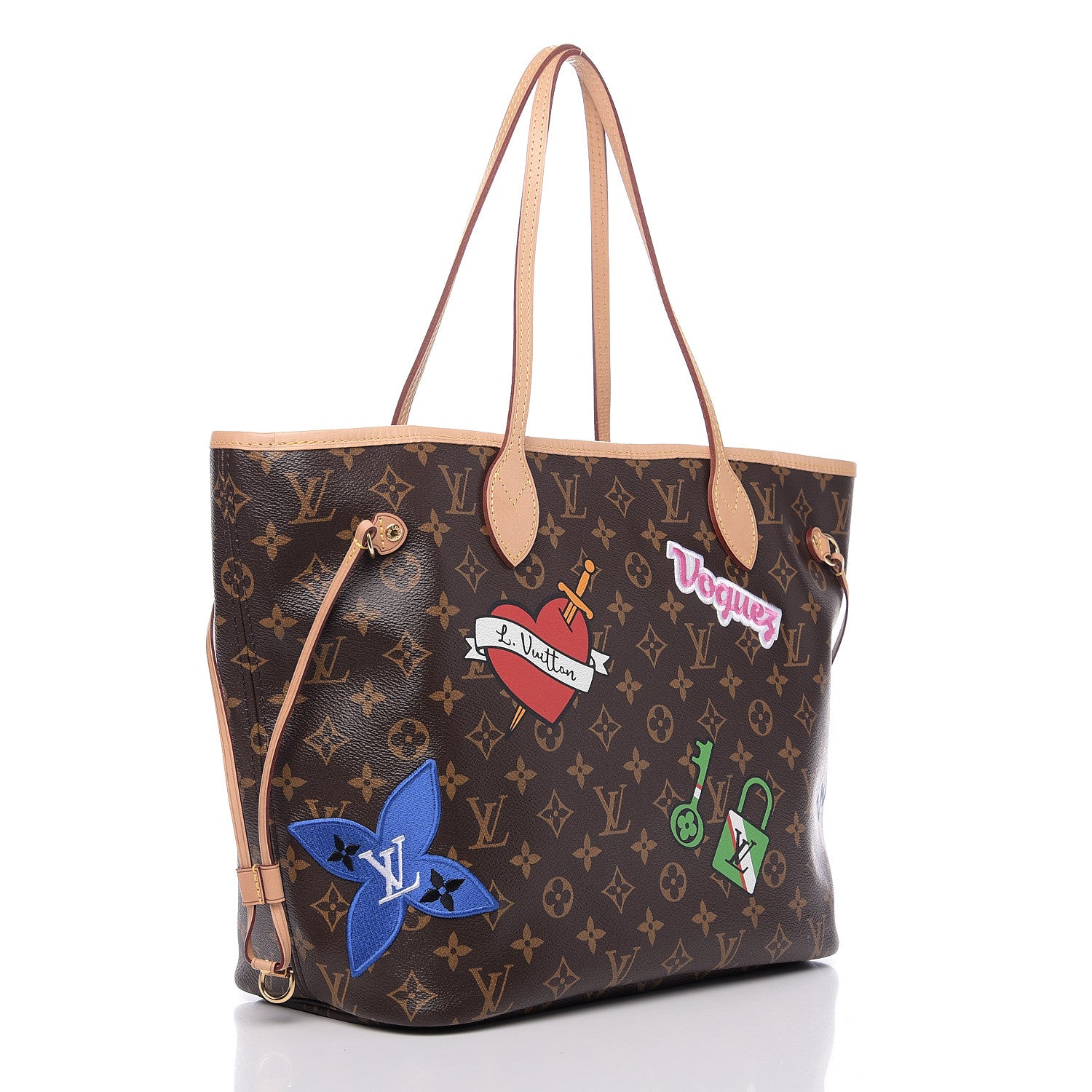 Louis Vuitton Monogram Travel Stickers Neverfull MM 3 of 11