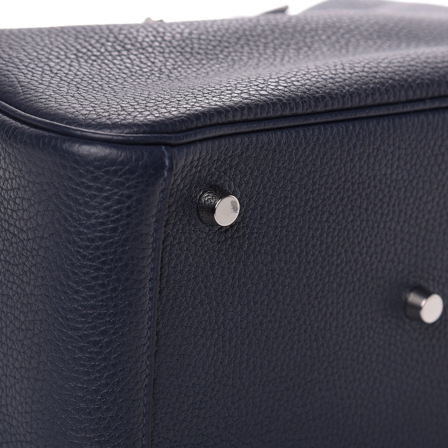 Hermes Taurillon Clemence Lindy 26 Bleu Nuit 9 of 12