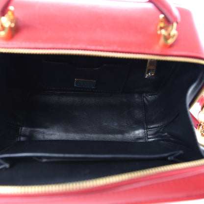 Dolce & Gabbana Nappa Quilted DG Girls Camera Bag Red 5 of 9