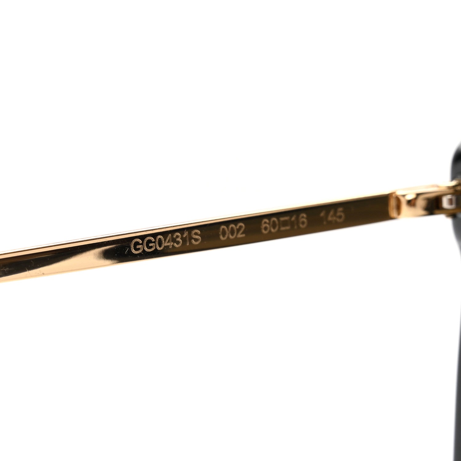 Gucci Acetate Crystal Mask-Frame Sunglasses GG0431S Black 5 of 8