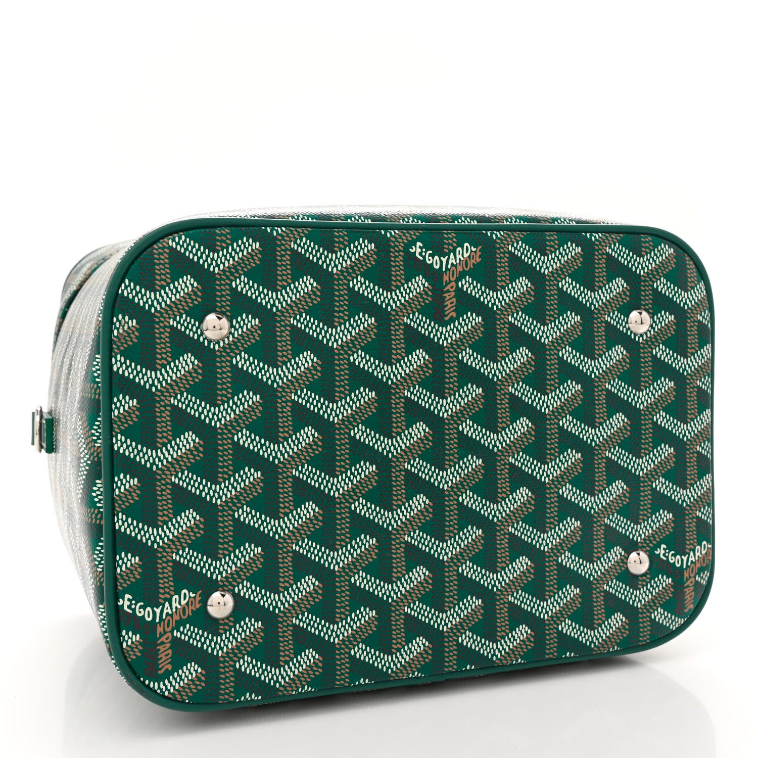 Goyard Goyardine Muse Vanity Case Green 4 of 10