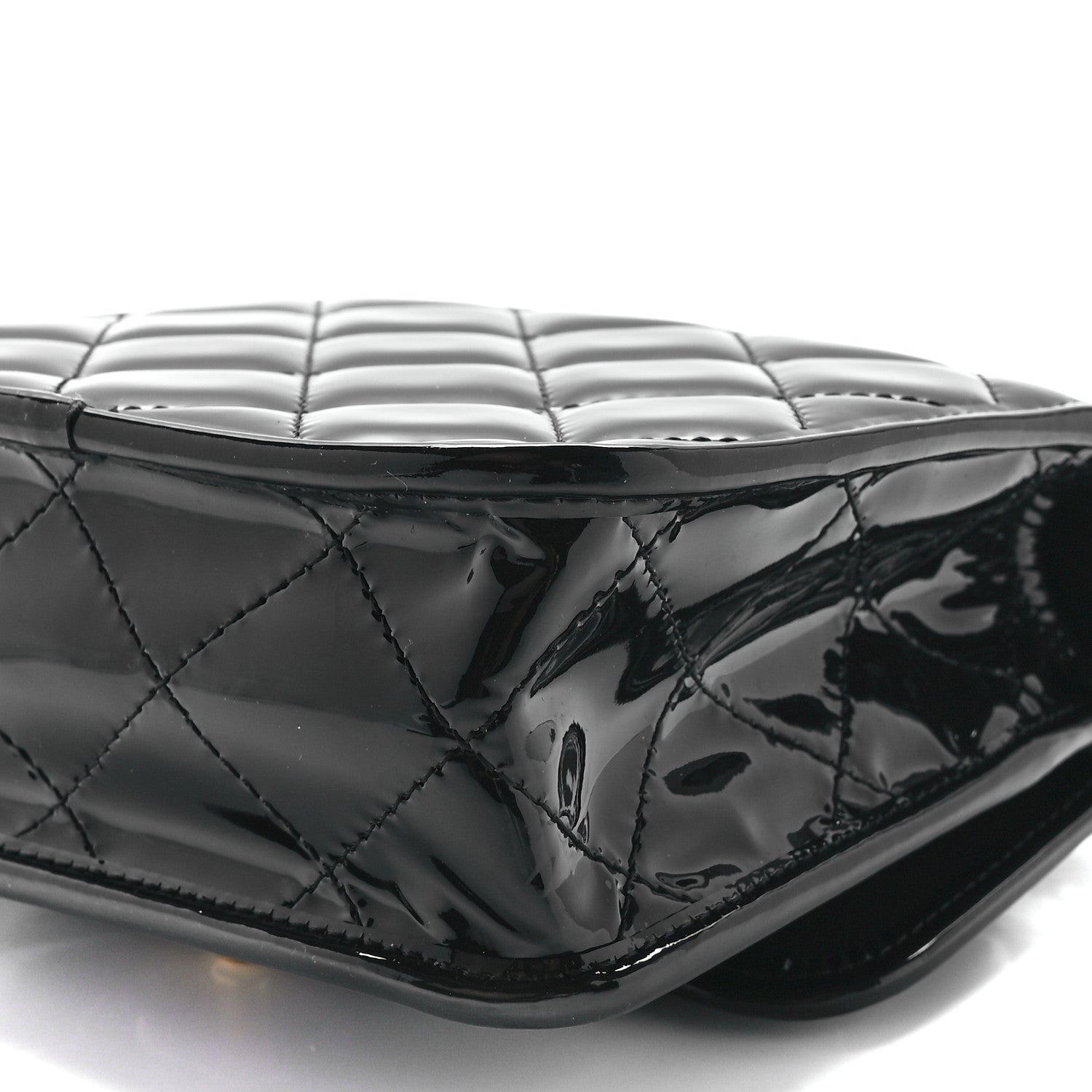 Chanel Patent School Memory Mini Top Handle Flap Black 11 of 12