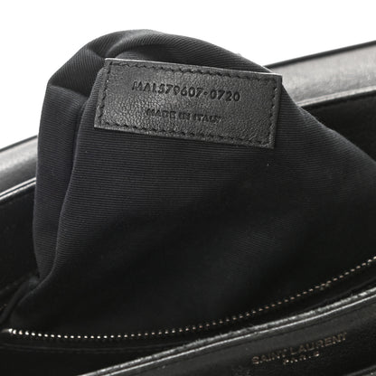Saint Laurent Lambskin Quilted Small Becky Chain Bag Black 8 of 12