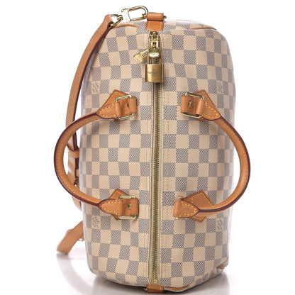Louis Vuitton Damier Azur Speedy Bandouliere 30 8 of 12