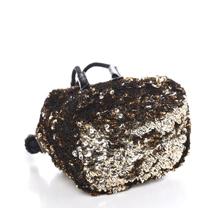 Louis Vuitton Sequin Mini Noe Rococo Gold 4 of 11