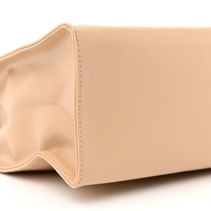 Telfar Vegan Leather Medium Shopping Bag Cream 9 of 12
