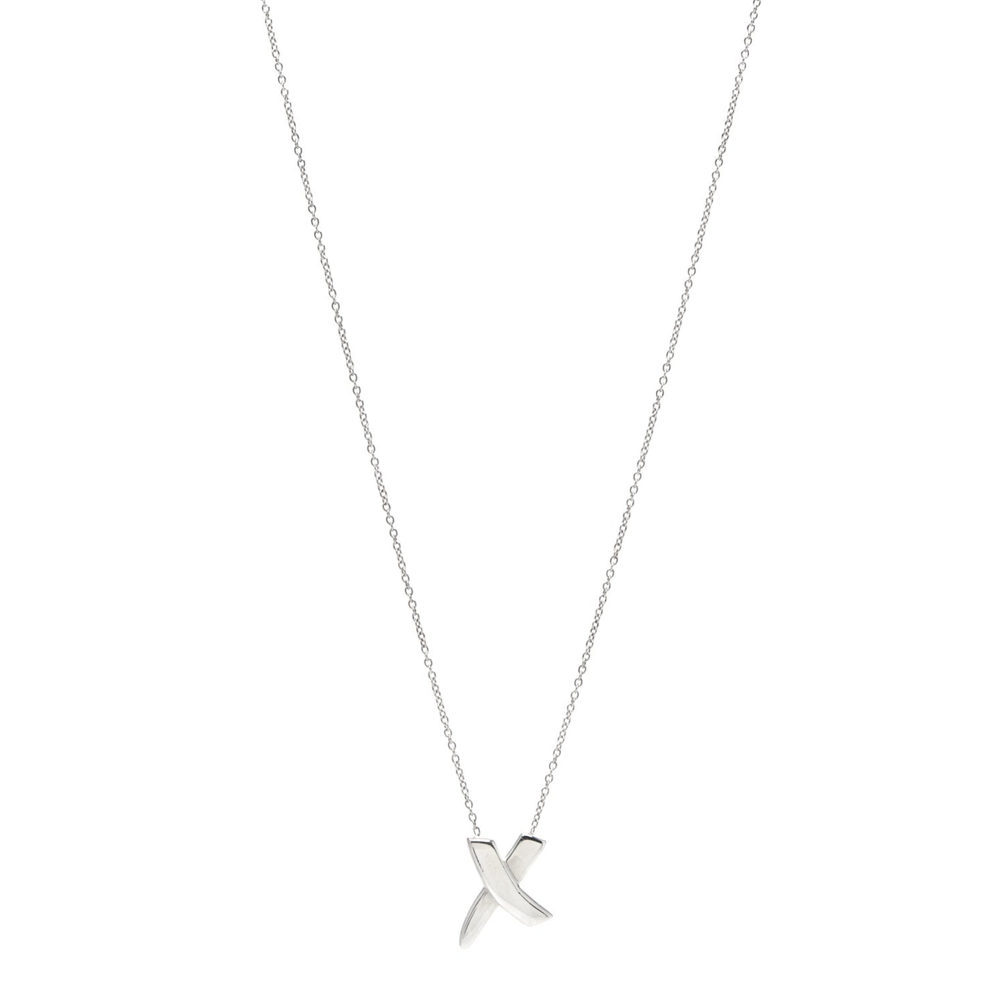 Sterling Silver Paloma Picasso Graffiti X Pendant Necklace