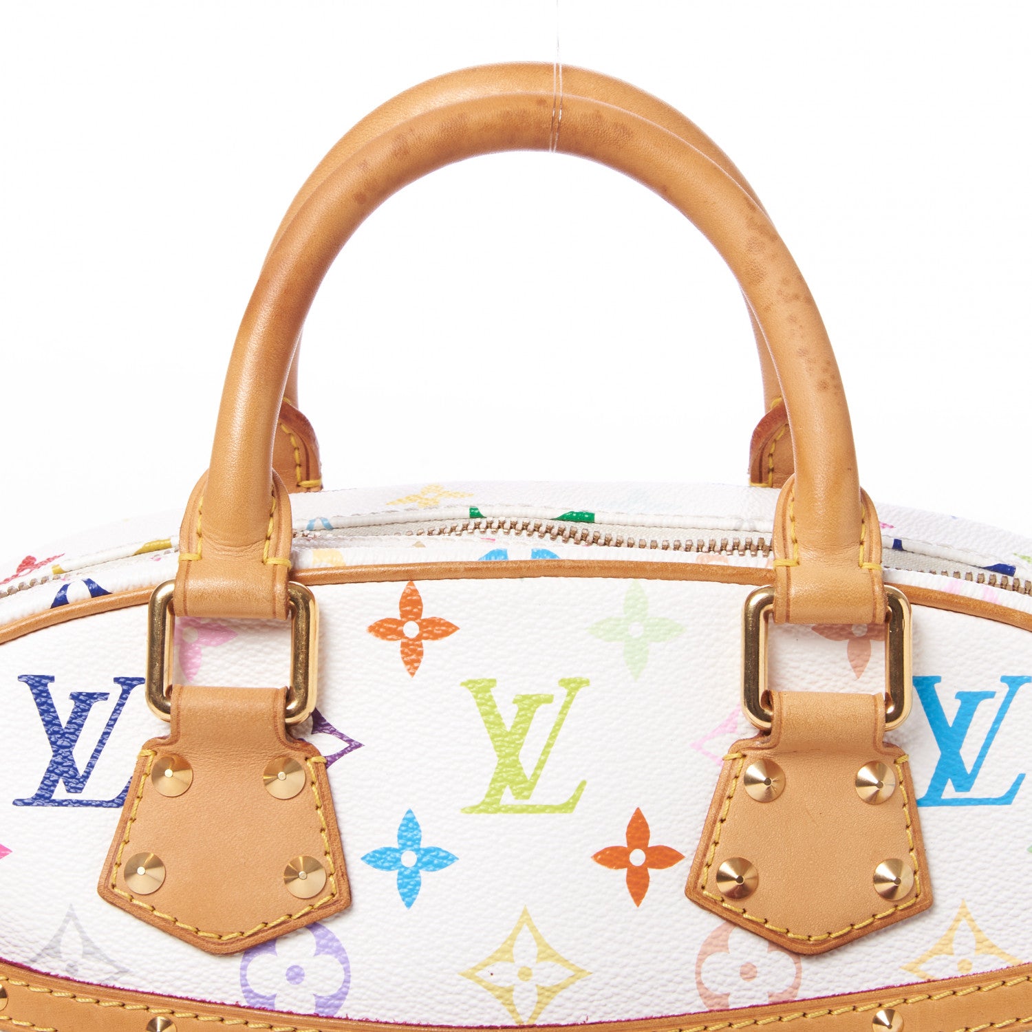 Louis Vuitton Monogram Multicolor Trouville White 6 of 8