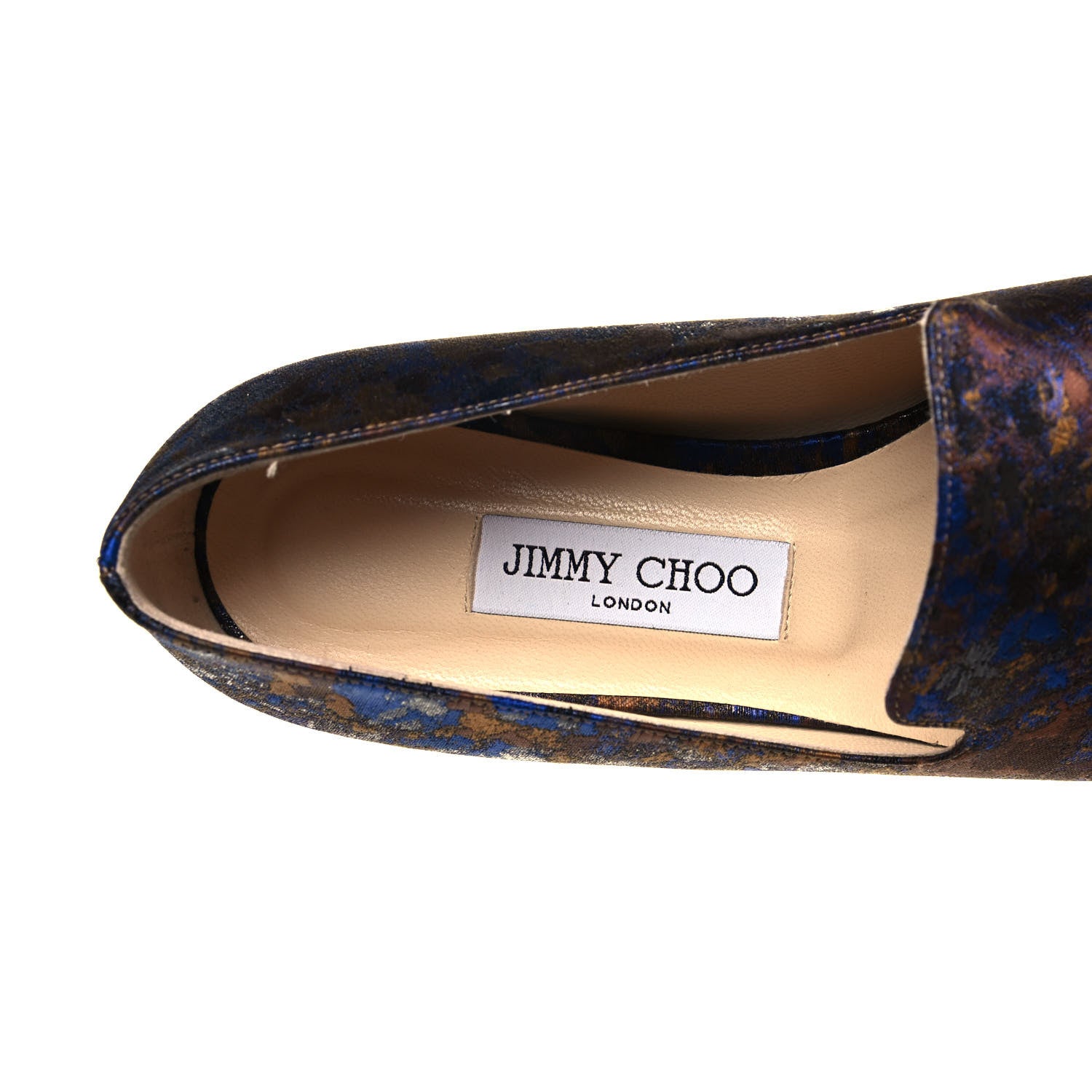 Jimmy Choo Jaida Flat Loafer 40.5 Blue 7 of 8