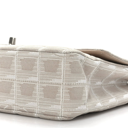 Chanel Nylon Medium Travel Flap Light Beige 8 of 8