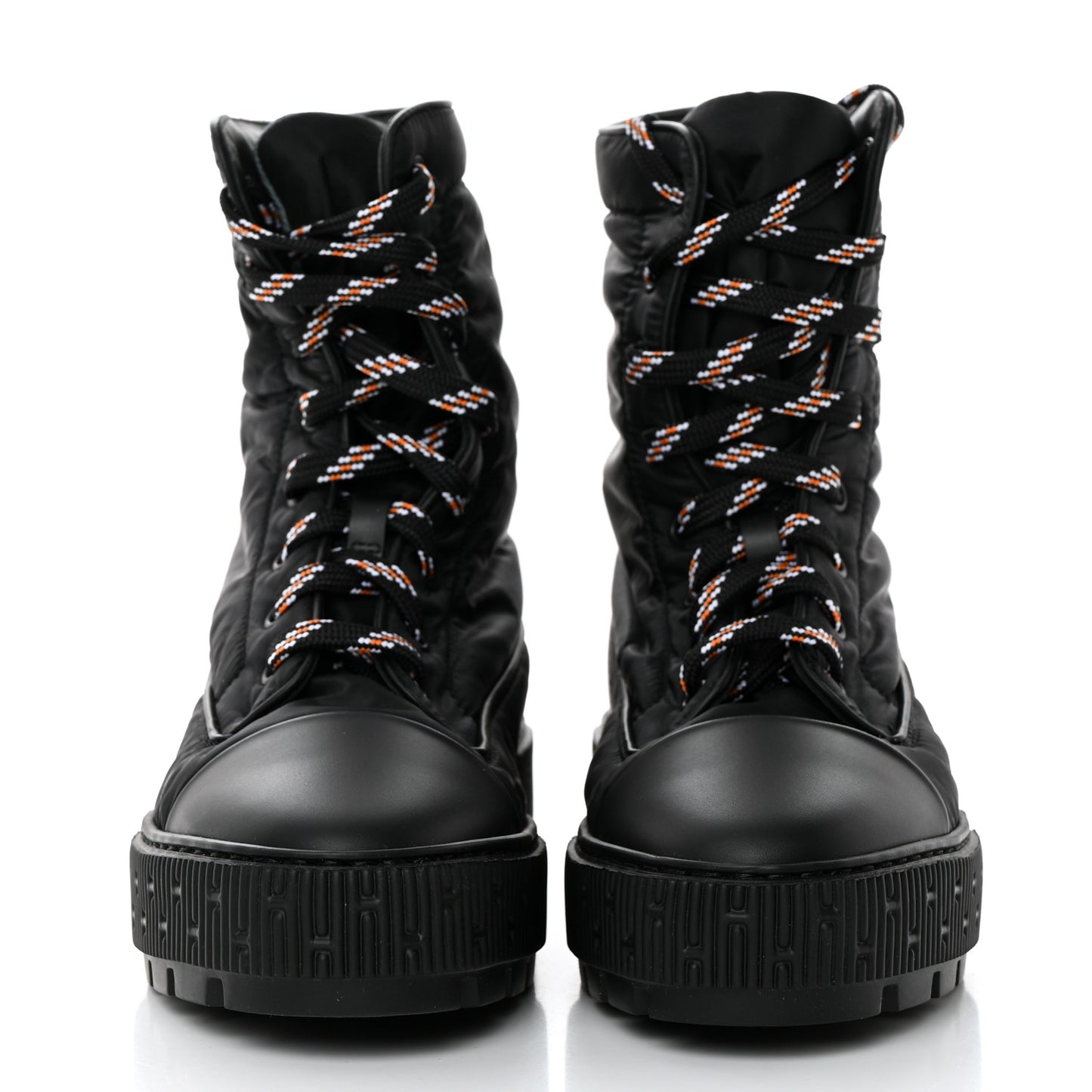 Calfskin Parachute Fresh Ankle Boots 37 Black
