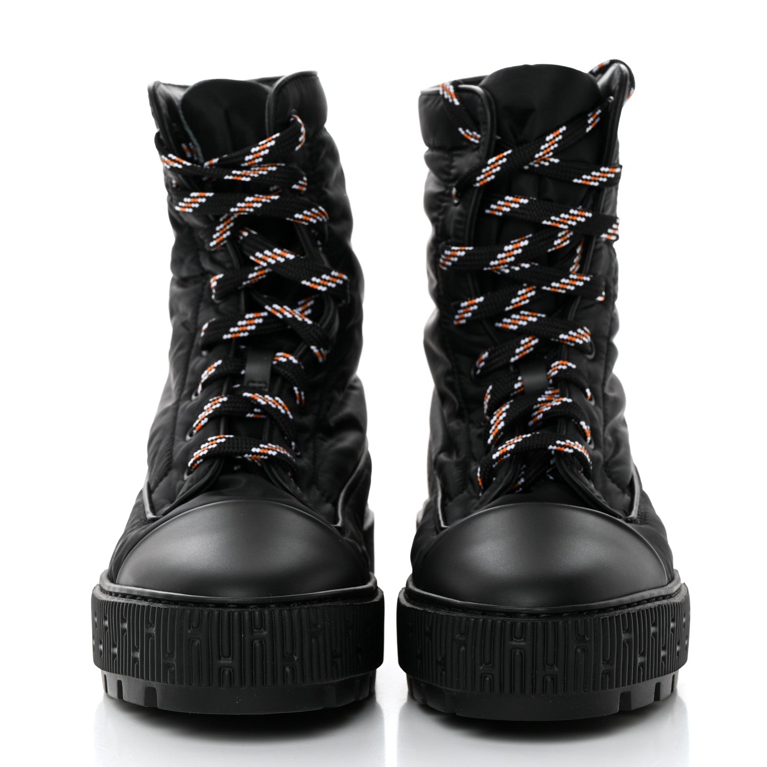 Hermes Calfskin Parachute Fresh Ankle Boots 37 Black 2 of 10