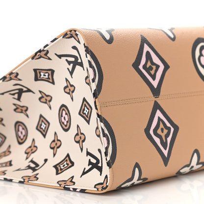 Louis Vuitton Monogram Giant Wild At Heart Onthego GM Arizona 8 of 9