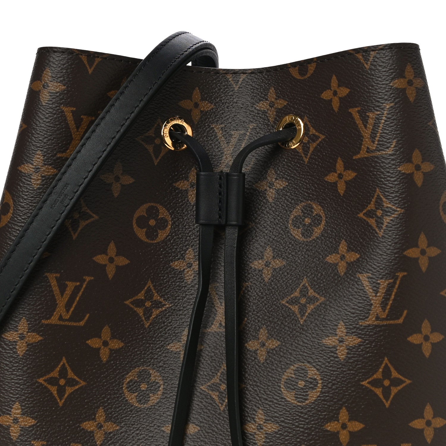 Louis Vuitton Monogram Neonoe MM Black 8 of 10