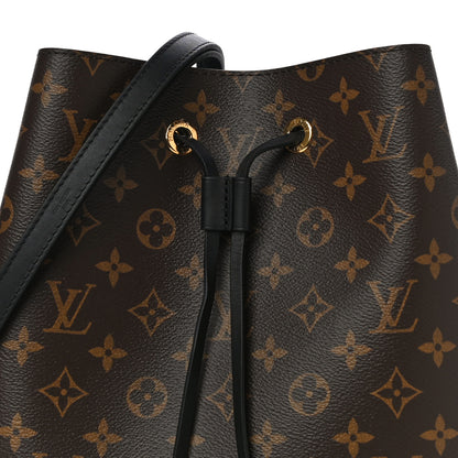 Louis Vuitton Monogram Neonoe MM Black 8 of 10