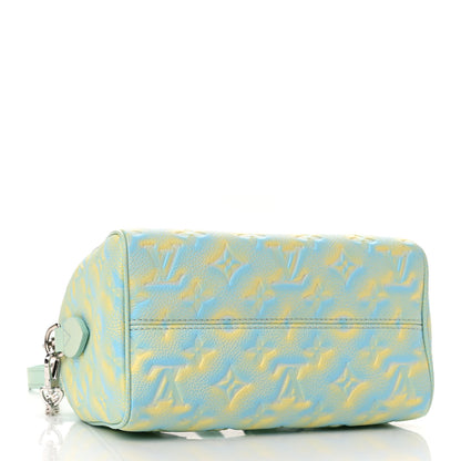Louis Vuitton Empreinte Monogram Summer Stardust Speedy 20 Water Green 4 of 10