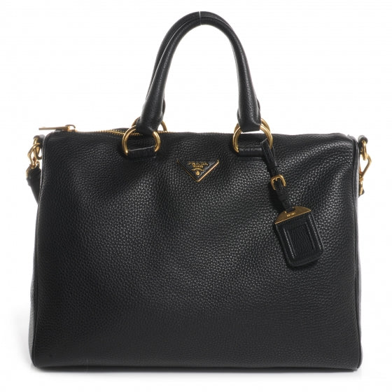 Prada Vitello Daino Shoulder Bag Nero Black 1 of 7