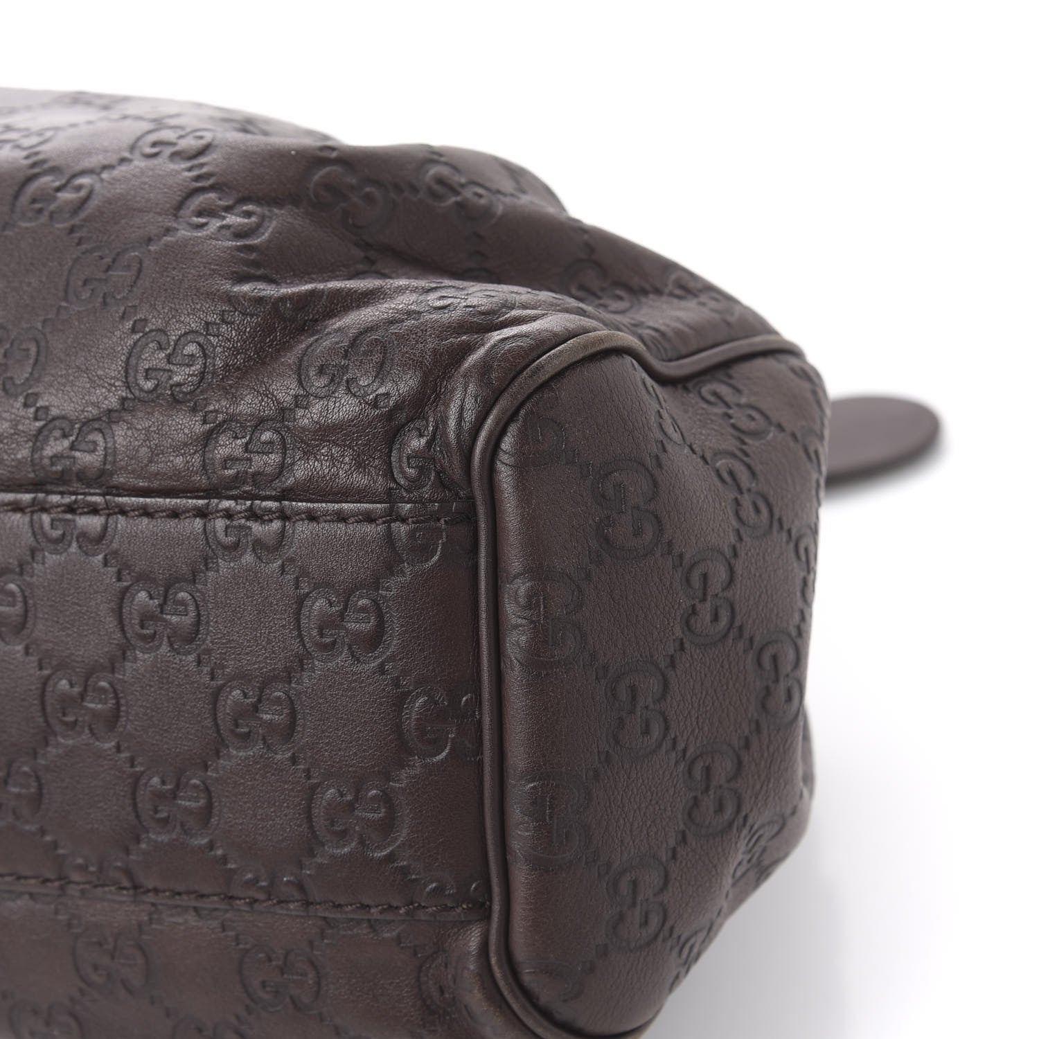 Gucci Guccissima Medium Sukey Tote Chocolate 11 of 11