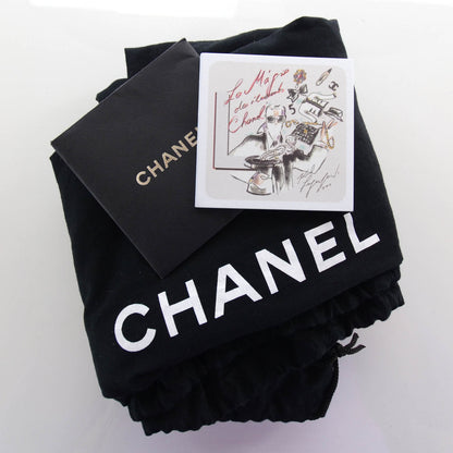 Chanel Distressed Lambskin Lady Braid Bowler Black 10 of 10