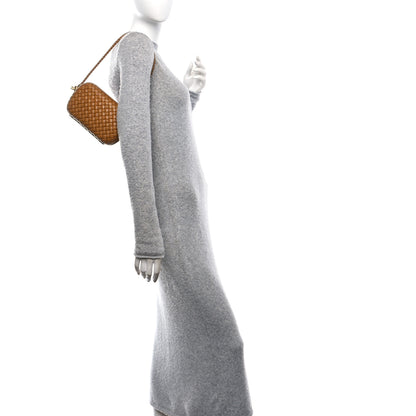 Bottega Veneta Calfskin Intrecciato Knot On Strap Camel 2 of 10