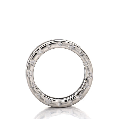 Bulgari 18K White Gold B.Zero1 Four-Band Ring 53 6.25 4 of 5