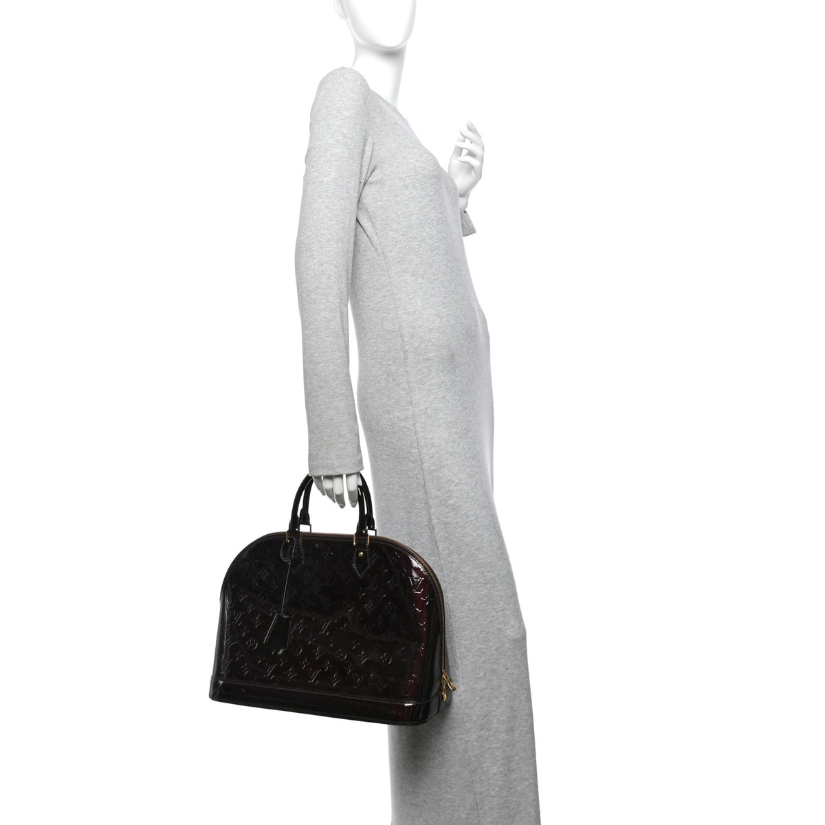 Louis Vuitton Vernis Alma GM Amarante 2 of 10