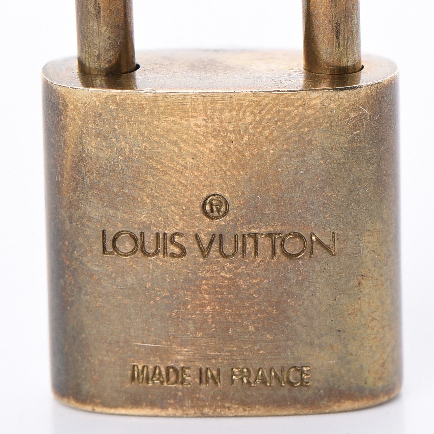 Louis Vuitton Brass Lock and Key Set #307 3 of 5