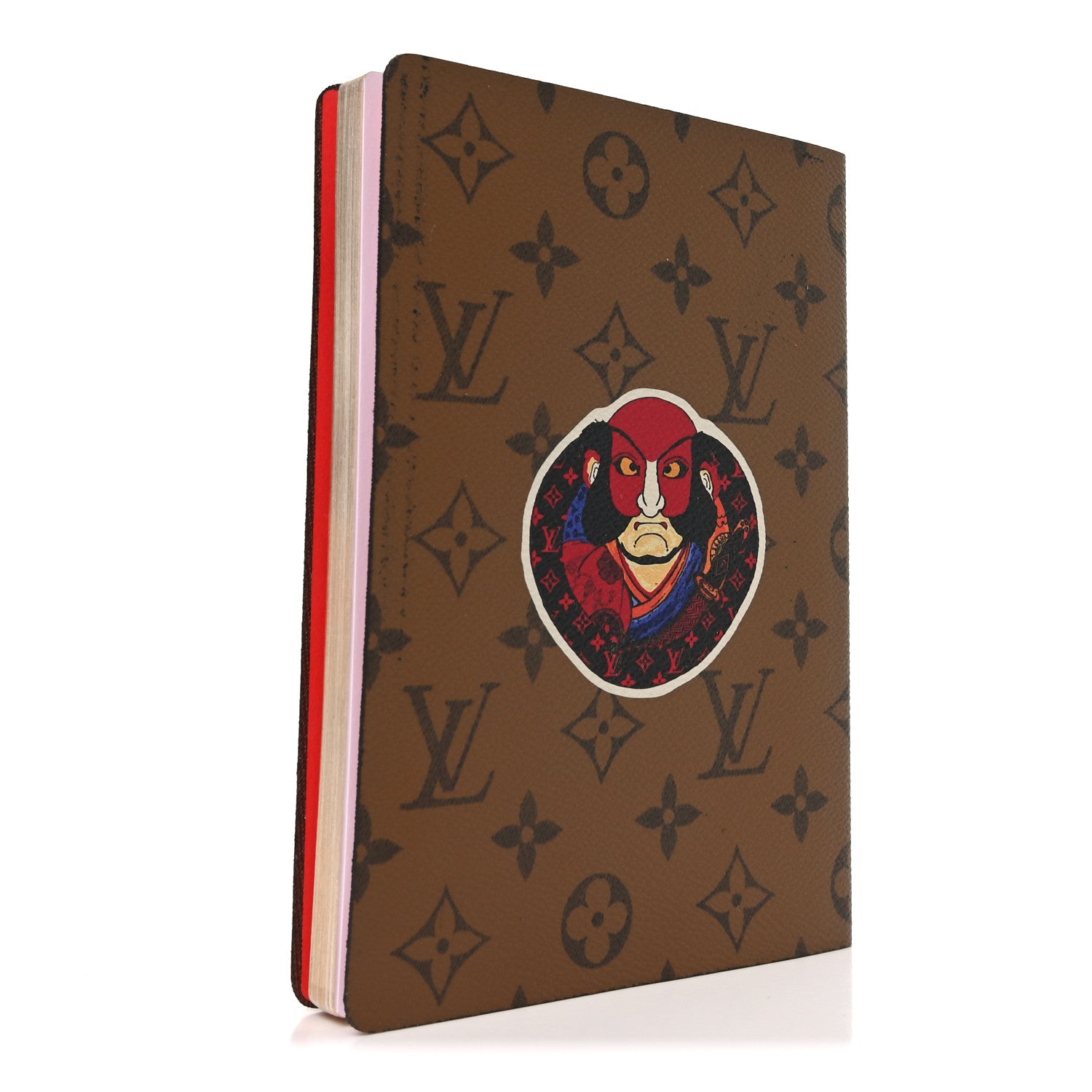 Louis Vuitton Reverse Monogram Kabuki Stickers Clemence Notebook 3 of 6