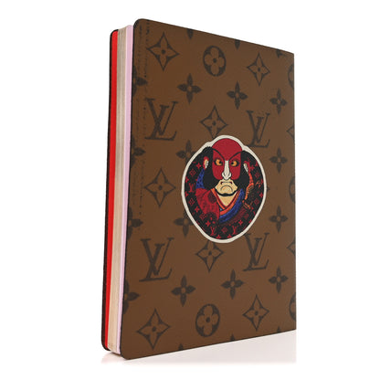 Louis Vuitton Reverse Monogram Kabuki Stickers Clemence Notebook 3 of 6