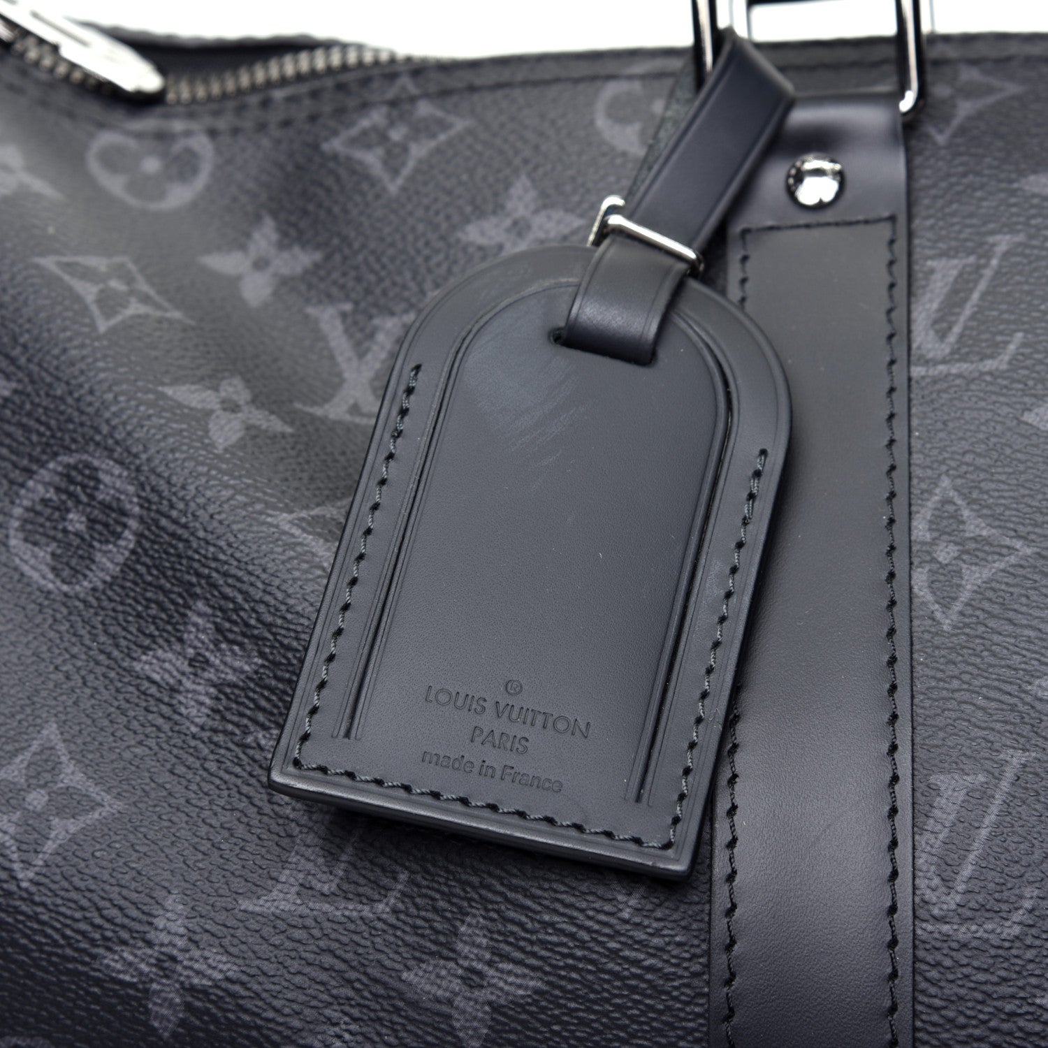 Louis Vuitton Monogram Eclipse Keepall Bandouliere 45 9 of 11