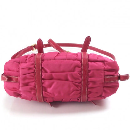 Prada Tessuto Nylon Gaufre Peonia 4 of 12