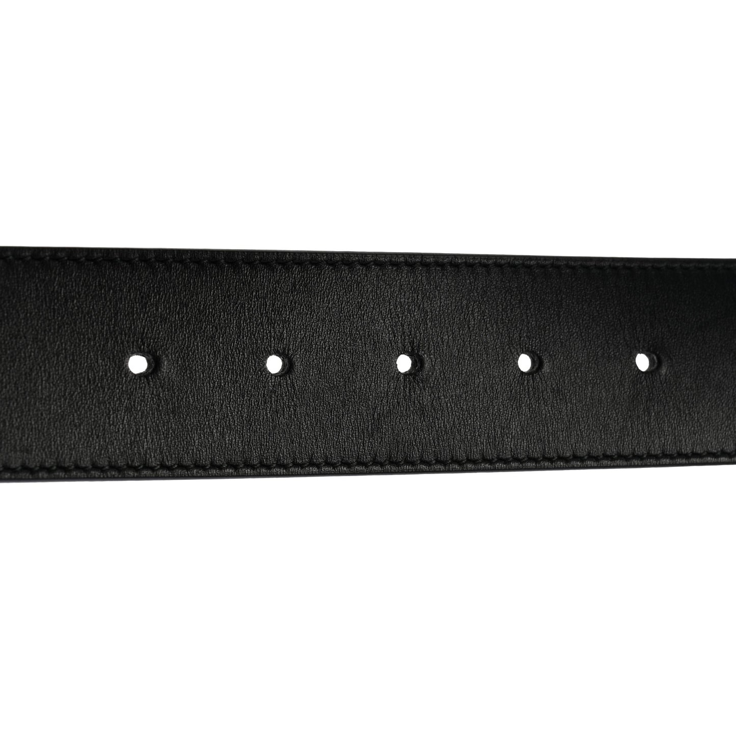 Moon Calfskin Double G 40mm Belt 85 34 Black