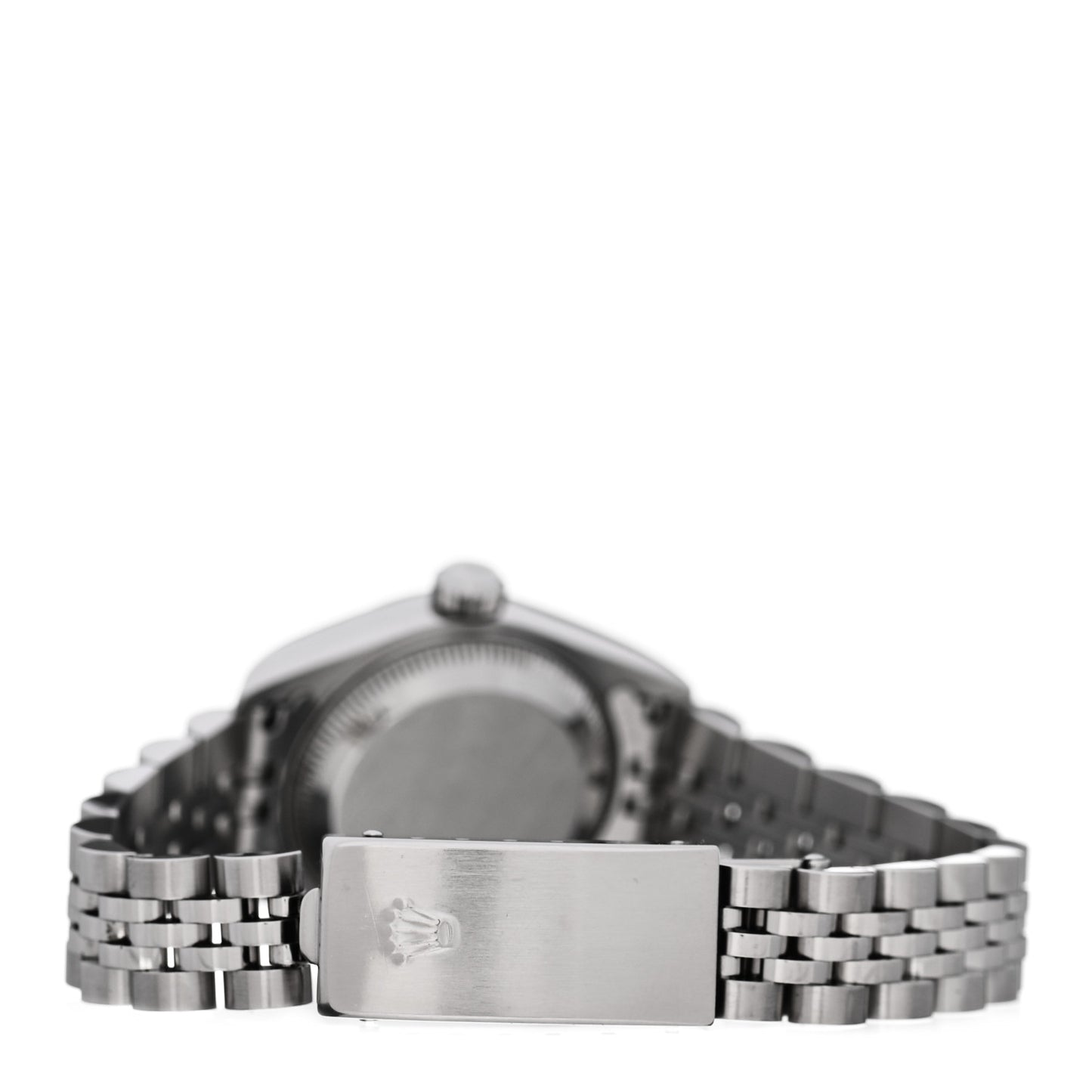 Stainless Steel 18K White Gold Diamond 26mm Oyster Perpetual Datejust Watch Silver 79174