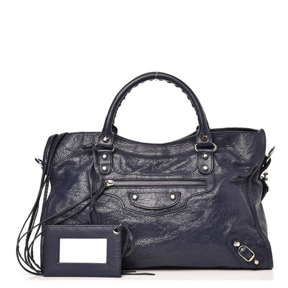 Balenciaga Agneau Classic Silver Hardware City Gris Chartreux 1 of 9