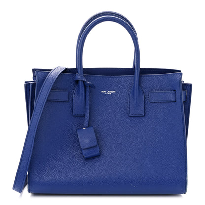 Saint Laurent Grained Calfskin Baby Sac De Jour Outremer 1 of 14