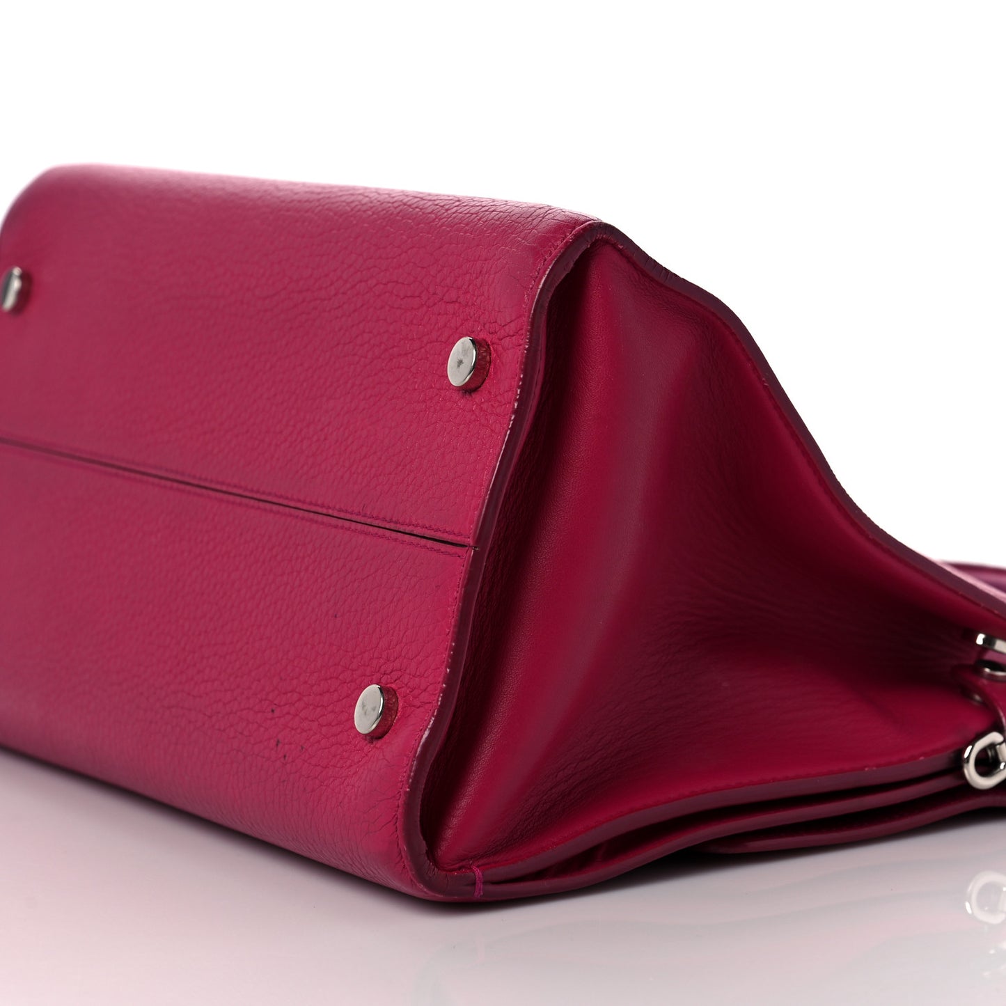 Bullcalf Medium Diorever Flap Fuschia
