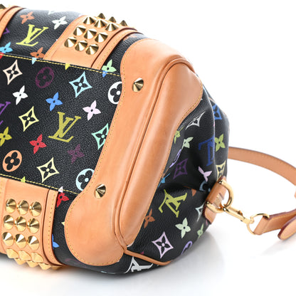 Louis Vuitton Monogram Multicolor Courtney MM Black 9 of 9