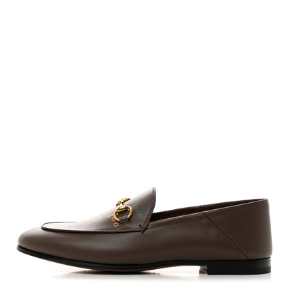 Gucci Wexford Malaga Kid Gucci 100 Centennial Womens Jordaan Loafers 37 New Acero New Shamarock Crop Hibiscus Red 1 of 9