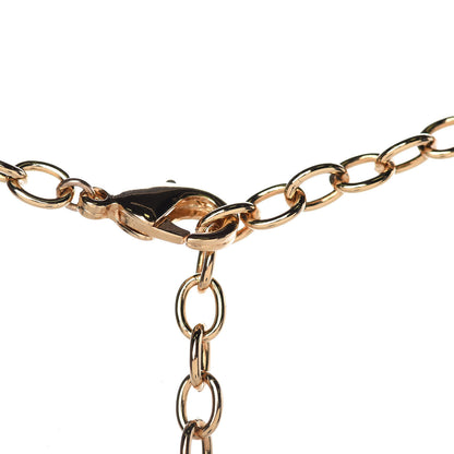 Louis Vuitton Logomania Sautoir Necklace Silver Gold 4 of 6