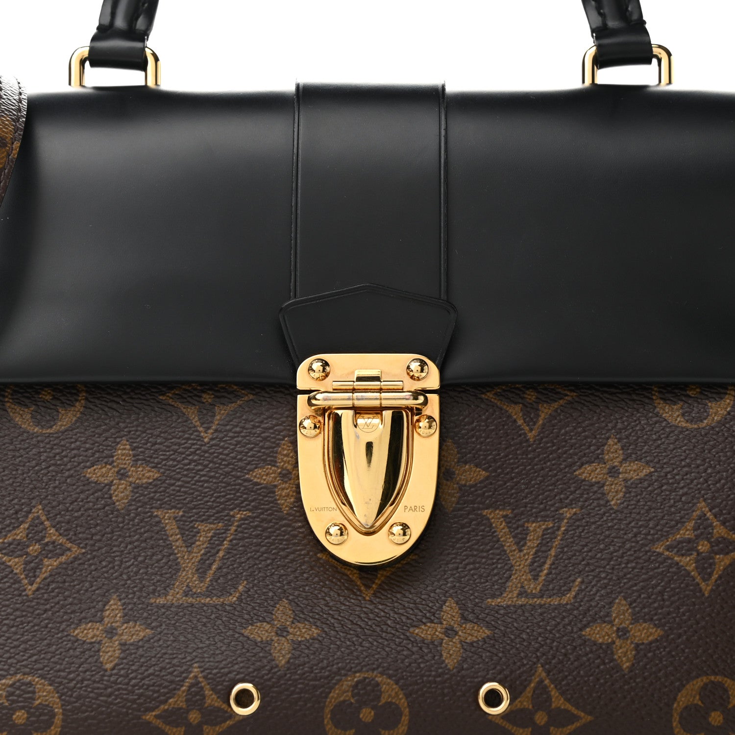 Louis Vuitton Monogram One Handle Flap Bag MM 7 of 9