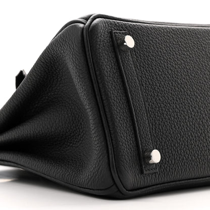 Hermes Togo Birkin 25 Black 8 of 10