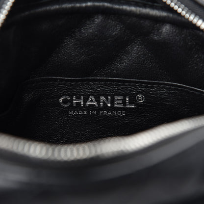 Chanel Lambskin Quilted Small Timeless Camera Case Black 10 of 12