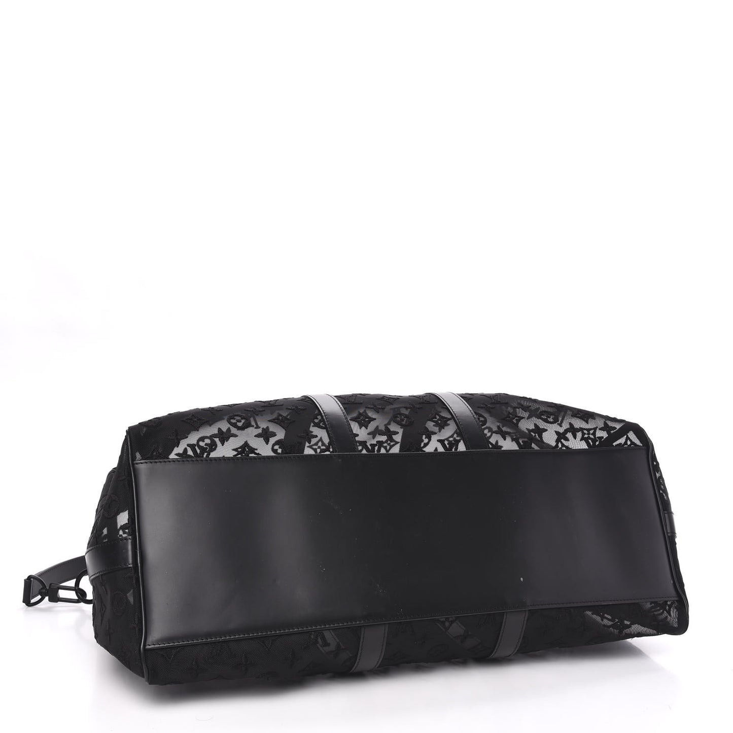Monogram See Through Keepall Bandouliere 50 Black