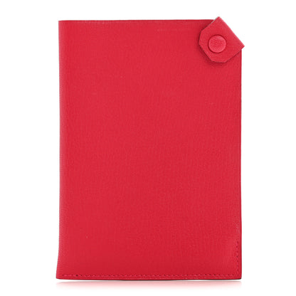 Hermes Chevre Chamkila Tarmac PM Passport Holder Rose Extreme 1 of 10